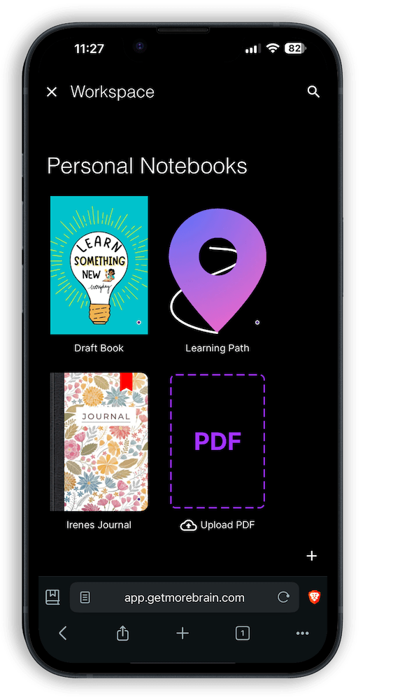 Create a new Notebook