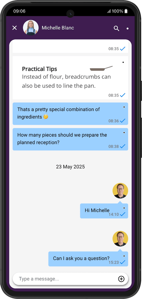 GMB Look Smartphone Messenger