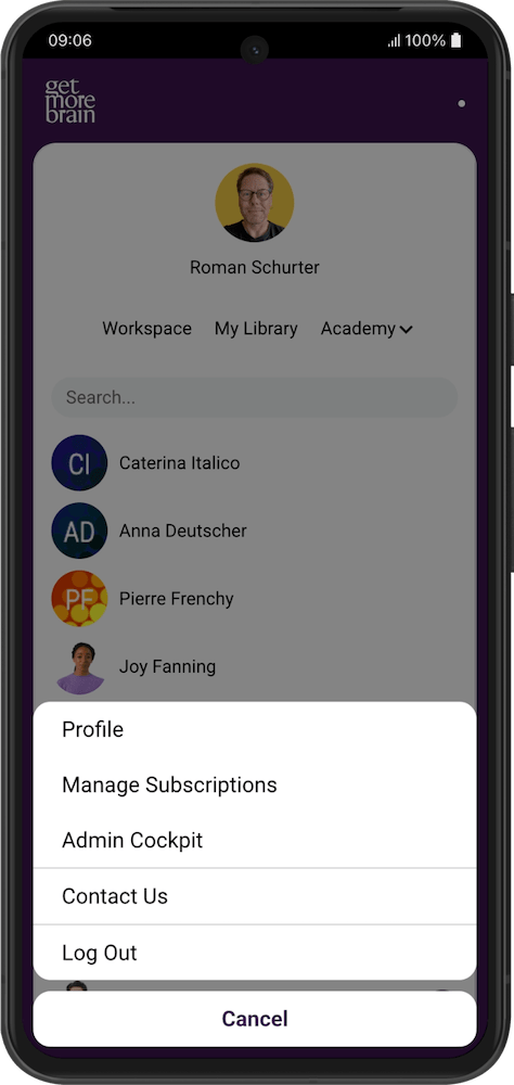 GMB Look Smartphone Messenger