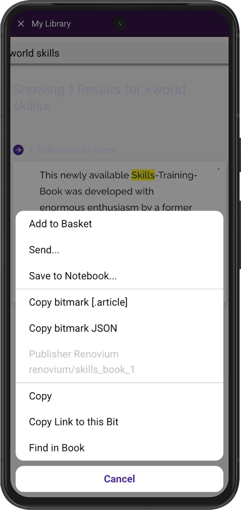 GMB Look Smartphone Library GMB